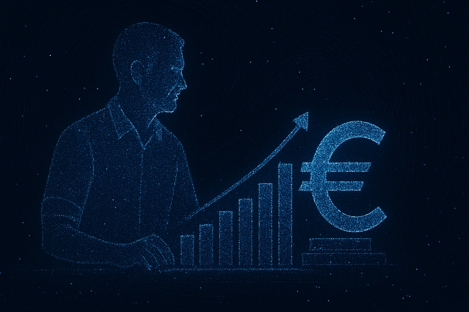 Riccardo Celli, CEO of Aidia, during interview on capital increase and growth of Italian artificial intelligence