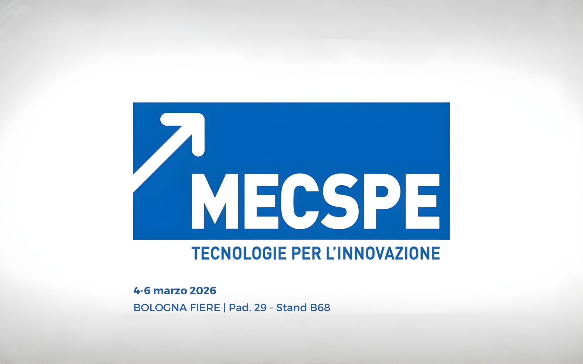 MECSPE 2026 Tecnologie per l'innovazione - Aidia partecipa alla fiera di Bologna Fiere dal 4 al 6 marzo 2026, padiglione 29, stand B68.